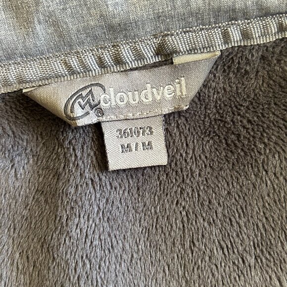 Cloudveil Light Grey Mid-Thigh Jacket - Size Small to Medium - Picture 6 of 14